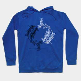 Catfish yin yang Hoodie